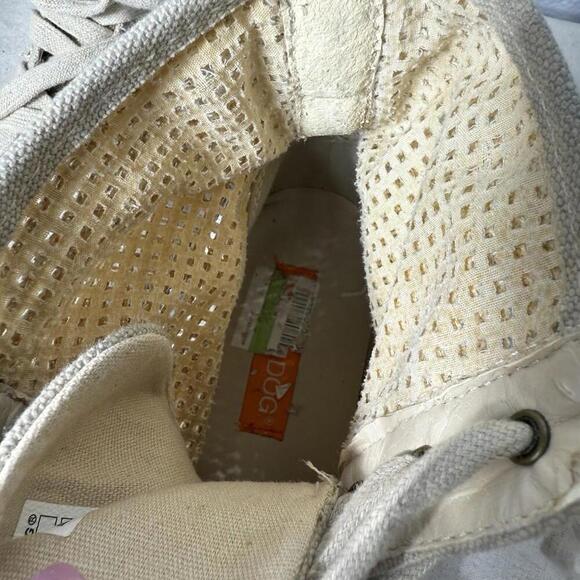 Rocket Dog Tave Beige Heavy Washed Canvas Boots Size 8.5 - Picture 7 of 7